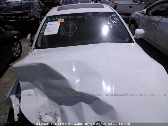 WBAPM7C52AA367378 - 2010 BMW 335 I WHITE photo 10