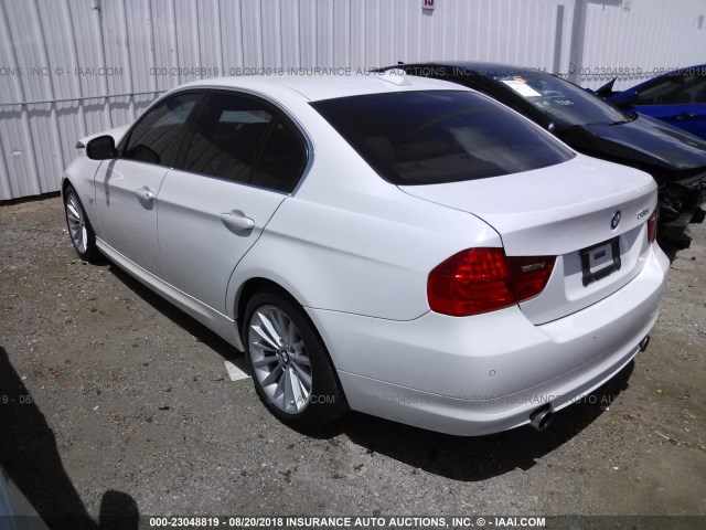 WBAPM7C52AA367378 - 2010 BMW 335 I WHITE photo 3