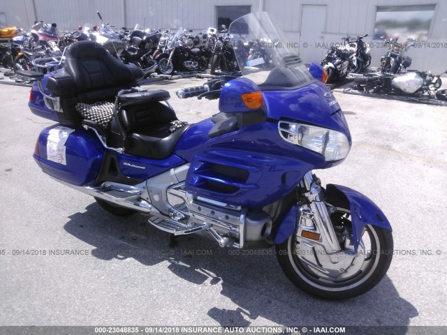 1HFSC47015A401786 - 2005 HONDA GL1800 BLUE photo 1