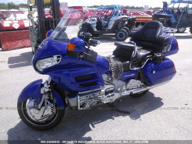 1HFSC47015A401786 - 2005 HONDA GL1800 BLUE photo 2