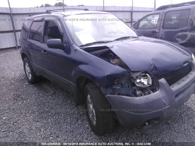 1FMYU931X4KB88502 - 2004 FORD ESCAPE XLT BLUE photo 1