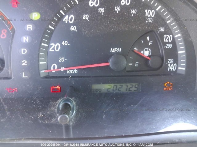 JTDBE32KX30169277 - 2003 TOYOTA CAMRY LE/XLE GOLD photo 7