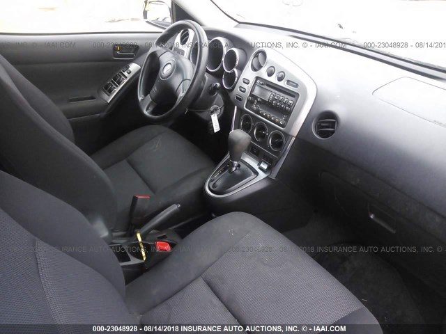 5Y2SL65876Z444126 - 2006 PONTIAC VIBE SILVER photo 5