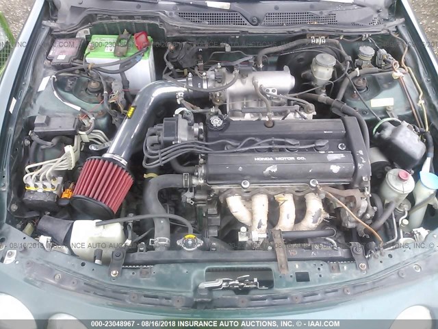 JH4DC4360XS004191 - 1999 ACURA INTEGRA GS GREEN photo 10