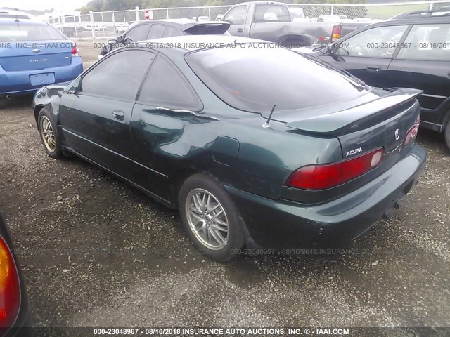 JH4DC4360XS004191 - 1999 ACURA INTEGRA GS GREEN photo 3