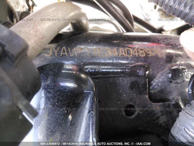 JYAVP11E34A048976 - 2004 YAMAHA XVS1100 A RED photo 10