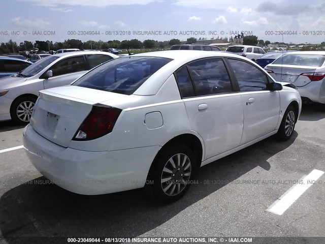 1G8AJ55FX6Z146206 - 2006 SATURN ION LEVEL 2 白色 照片 4