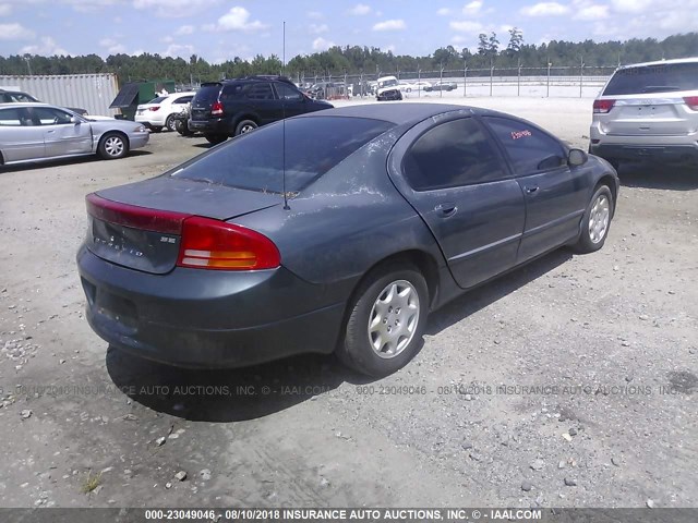 2B3HD46R82H284868 - 2002 DODGE INTREPID SE BLUE photo 4