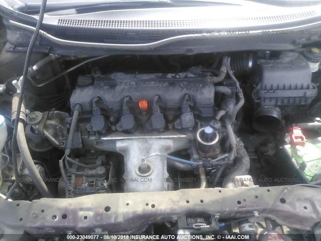 2HGFB2F90DH516223 - 2013 HONDA CIVIC EXL MAROON photo 10