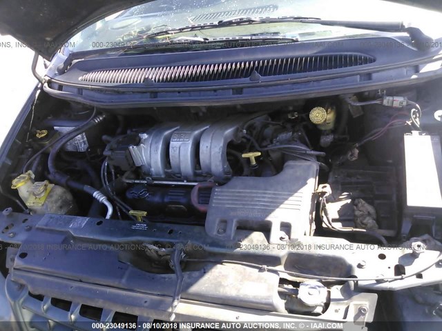 1C4GJ44G2YB796759 - 2000 CHRYSLER GRAND VOYAGER SE GREEN photo 10