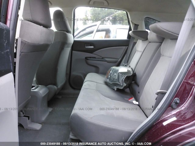 5J6RM4H31DL060305 - 2013 HONDA CR-V LX 勃艮第红 照片 8