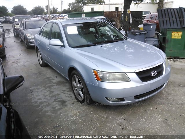 5NPEU46F47H223880 - 2007 HYUNDAI SONATA SE/LIMITED GRAY photo 1