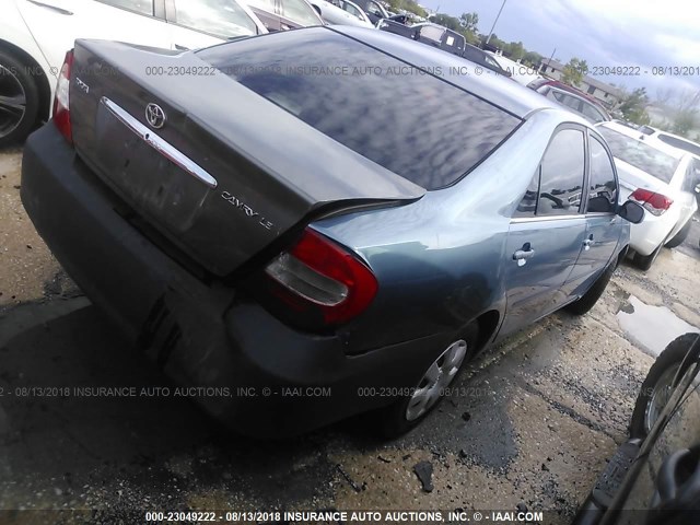4T1BE30K53U756655 - 2003 TOYOTA CAMRY LE/XLE/SE Mavi foto 4