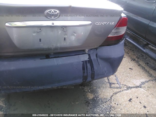 4T1BE30K53U756655 - 2003 TOYOTA CAMRY LE/XLE/SE Mavi foto 6