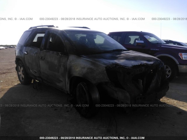 1GKKRRED6CJ424168 - 2012 GMC ACADIA SLT-1 Чорний фото 1