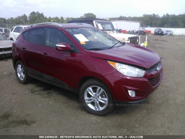 KM8JU3AC1DU728231 - 2013 HYUNDAI TUCSON GLS/LIMITED 红色 照片 1