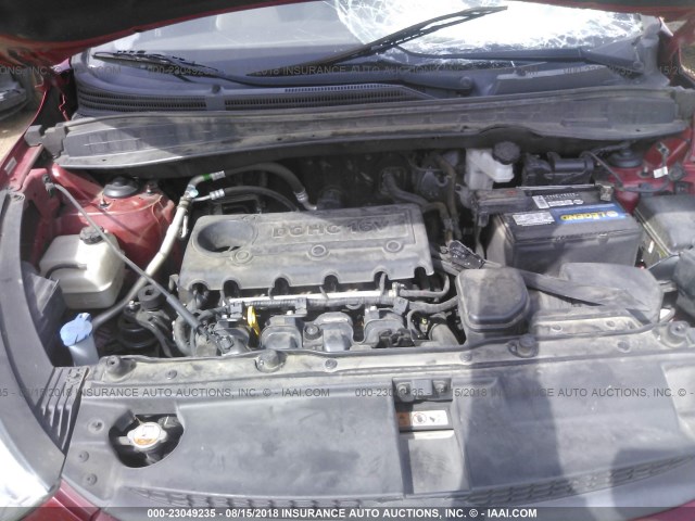 KM8JU3AC1DU728231 - 2013 HYUNDAI TUCSON GLS/LIMITED 红色 照片 10