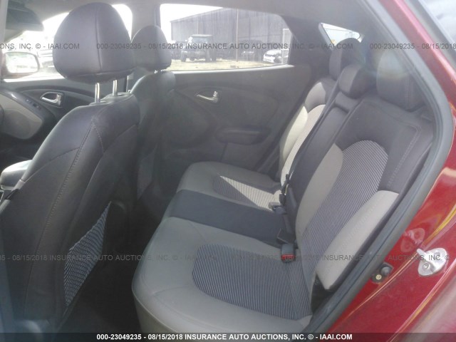 KM8JU3AC1DU728231 - 2013 HYUNDAI TUCSON GLS/LIMITED 红色 照片 8