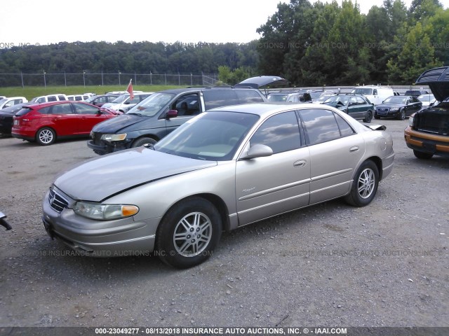 2G4WB55K4Y1233418 - 2000 BUICK REGAL LS GOLD photo 2