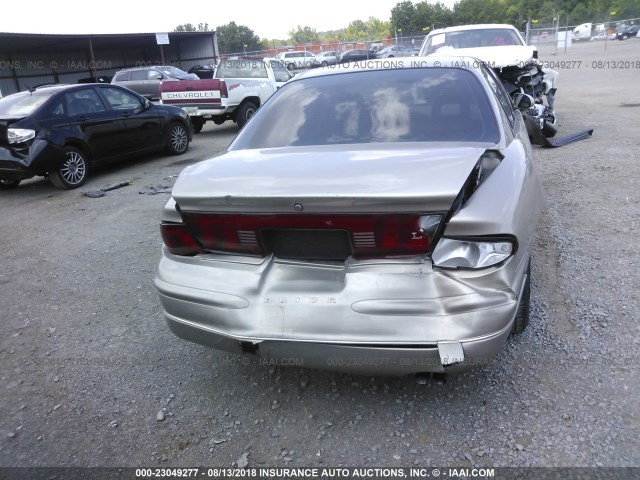 2G4WB55K4Y1233418 - 2000 BUICK REGAL LS GOLD photo 6