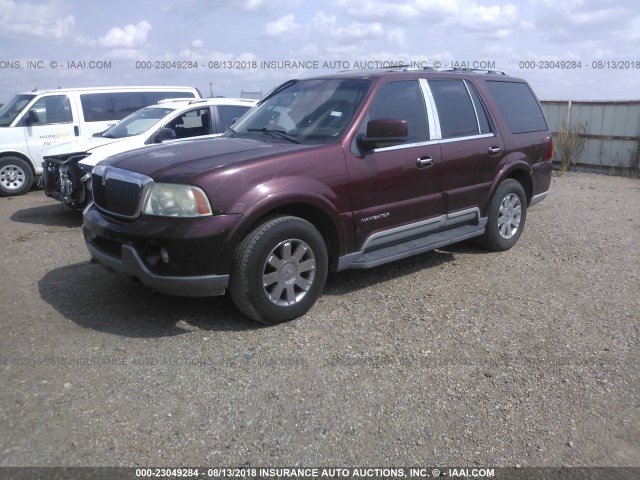 5LMFU27R83LJ23118 - 2003 LINCOLN NAVIGATOR Marron photo 2