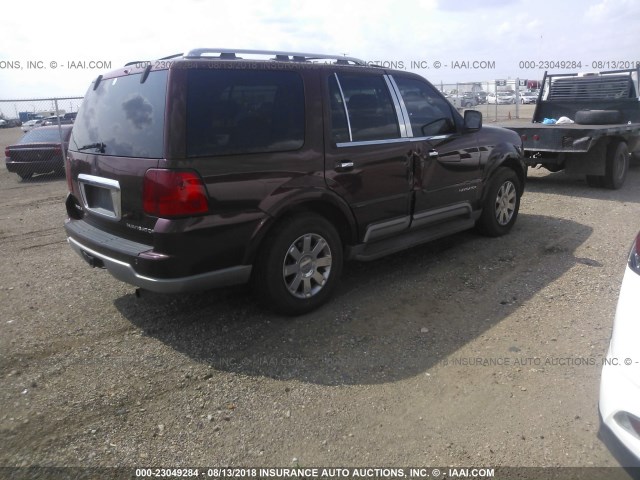 5LMFU27R83LJ23118 - 2003 LINCOLN NAVIGATOR Marron photo 4