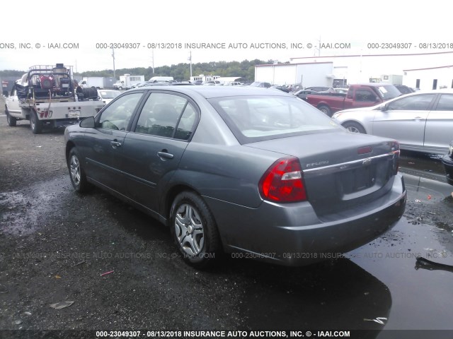 1G1ZS51F76F112942 - 2006 CHEVROLET MALIBU LS 灰色 照片 3
