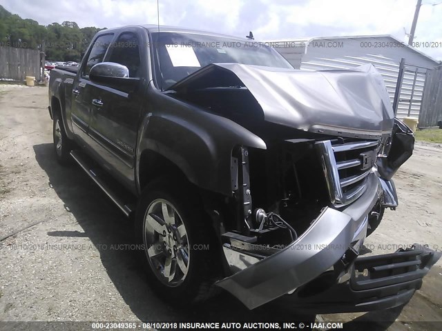 3GTP1VE05DG224853 - 2013 GMC SIERRA C1500 SLE SILVER photo 1