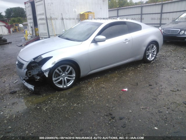 JNKCV64E79M601093 - 2009 INFINITI G37 JOURNEY/SPORT SILVER photo 2