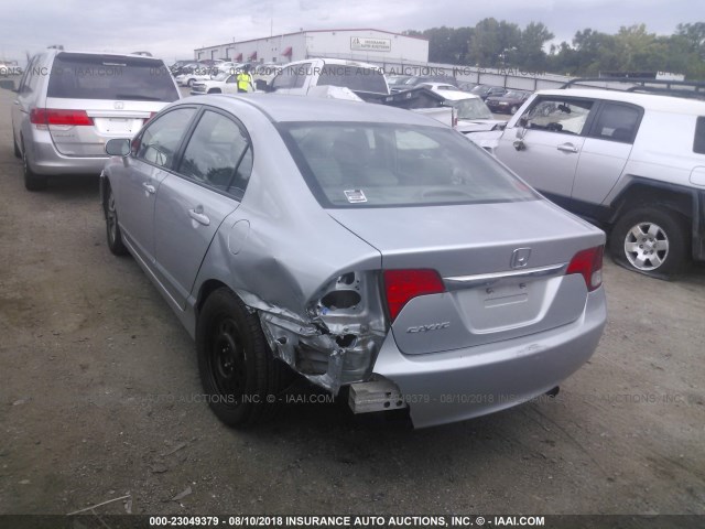 2HGFA1F90AH515128 - 2010 HONDA CIVIC EXL 银色 照片 3