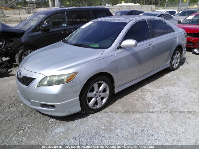 4T1BE46K87U127314 - 2007 TOYOTA CAMRY NEW GENERAT CE/LE/XLE/SE SILVER photo 2
