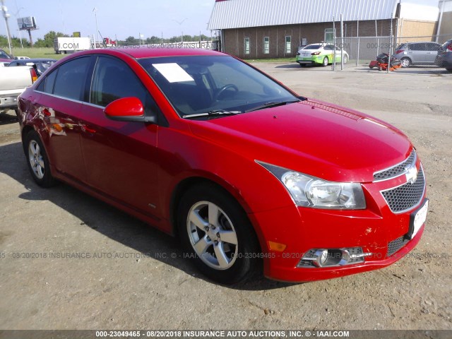 1G1PF5SC8C7228494 - 2012 CHEVROLET CRUZE LT RED photo 1