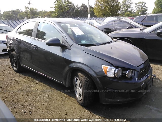 1G1JA5SH2D4179912 - 2013 CHEVROLET SONIC LS 黑色 照片 1