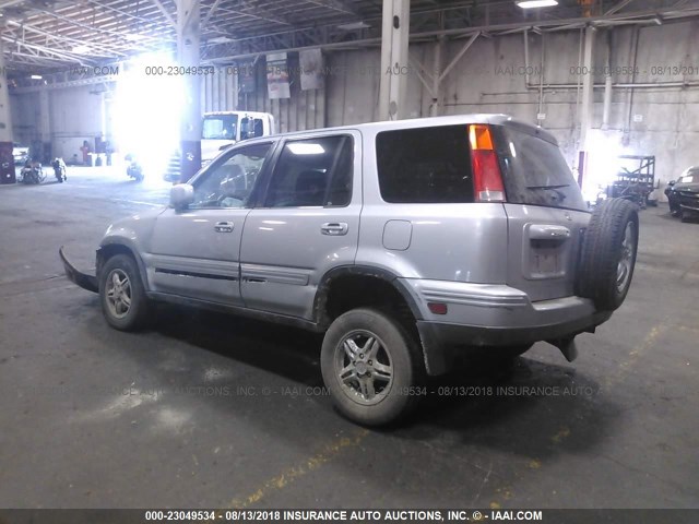 JHLRD18741C056545 - 2001 HONDA CR-V SE/LE SILVER photo 3