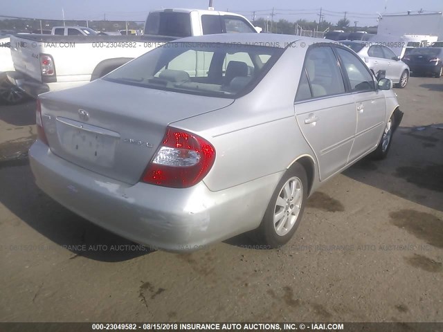 4T1BE30K13U162841 - 2003 TOYOTA CAMRY LE/XLE/SE Gümüş foto 4