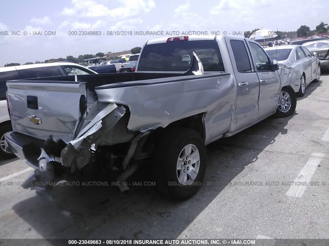 1GCRCREH1JZ157518 - 2018 CHEVROLET SILVERADO C1500 LT SILVER photo 4