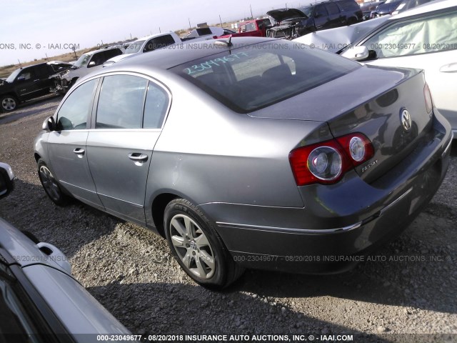 WVWAK73C46P022175 - 2006 VOLKSWAGEN PASSAT 2.0T/2.0T VALUE GRAY photo 3