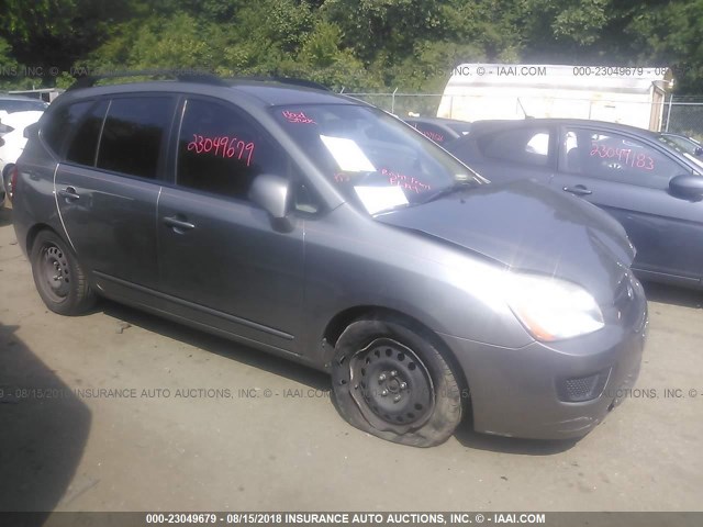 KNAFG528297231747 - 2009 KIA RONDO LX/EX GRAY photo 1