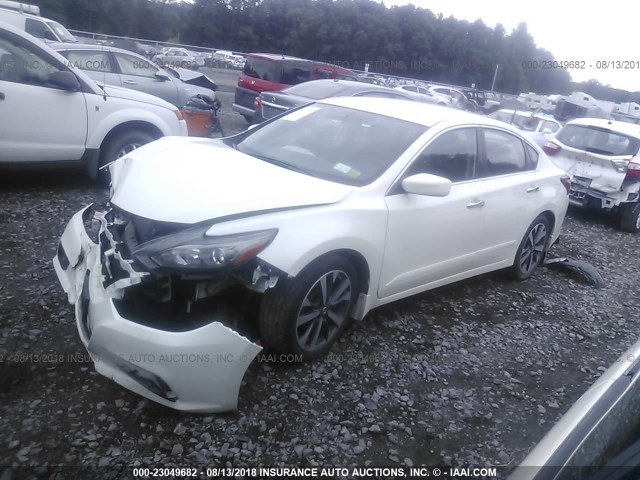 1N4AL3AP5GC210360 - 2016 NISSAN ALTIMA 2.5/S/SV/SL/SR WHITE photo 2