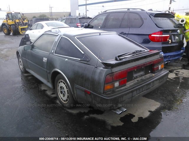 JN1HZ16S5GX086823 - 1986 NISSAN 300ZX 2+2 GRAY photo 3