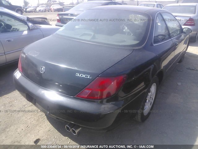 19UYA2258XL007017 - 1999 ACURA 3.0CL Czarny zdjęcie 4