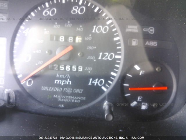 19UYA2258XL007017 - 1999 ACURA 3.0CL Czarny zdjęcie 7