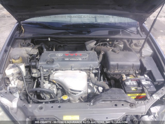 4T1BE32K92U588918 - 2002 TOYOTA CAMRY LE/XLE/SE Сұр фото 10