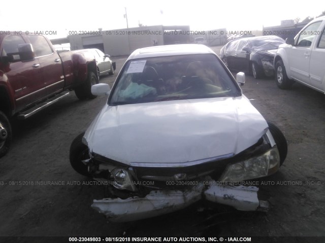 19UUA56812A019647 - 2002 ACURA 3.2TL TYPE-S WHITE photo 6