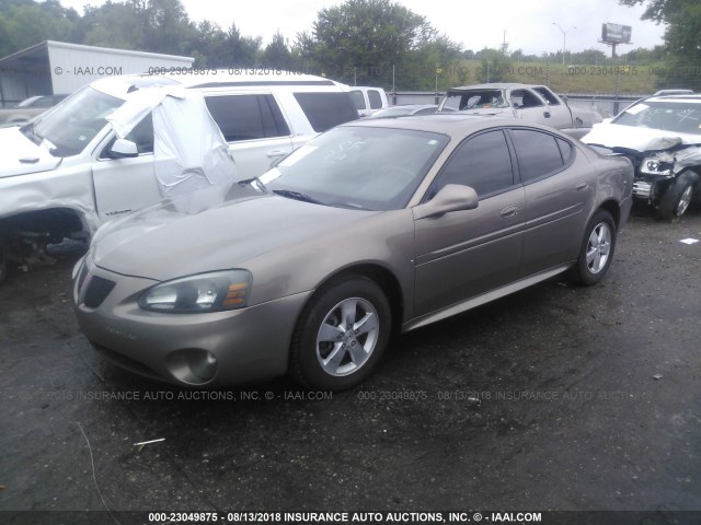 2G2WP552871208028 - 2007 PONTIAC GRAND PRIX GOLD photo 2
