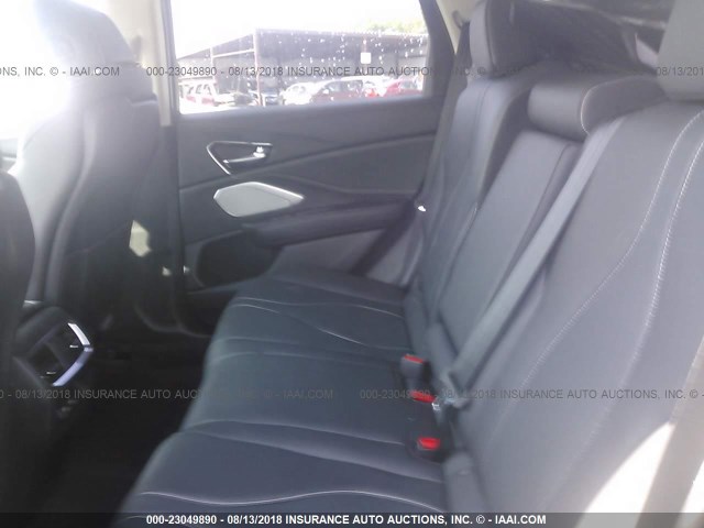 5J8TC2H57KL000189 - 2019 ACURA RDX GRAY photo 8