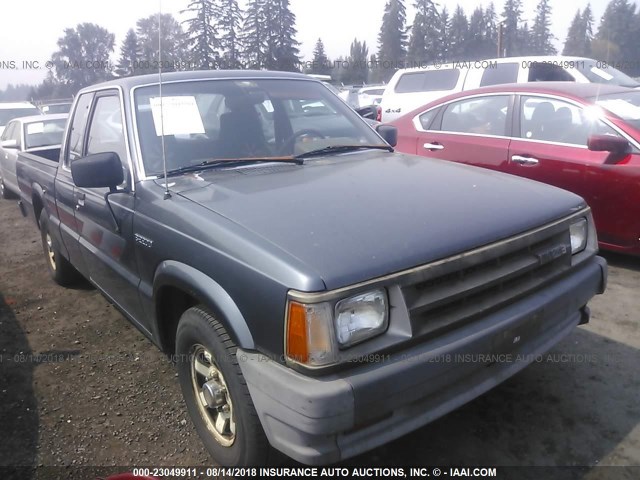 JM2UF3137K0752237 - 1989 MAZDA B2200 CAB PLUS GRAY photo 1