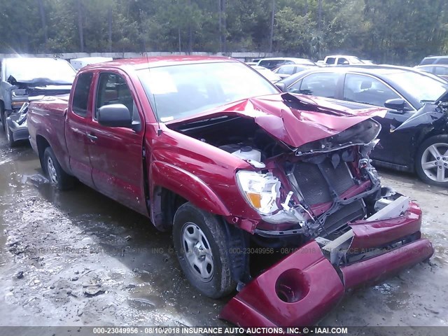 5TETX22NX7Z459365 - 2007 TOYOTA TACOMA ACCESS CAB Rot Foto 1