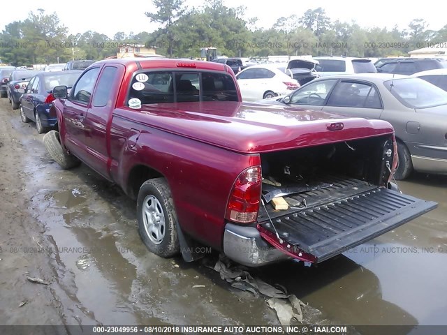 5TETX22NX7Z459365 - 2007 TOYOTA TACOMA ACCESS CAB Rot Foto 3