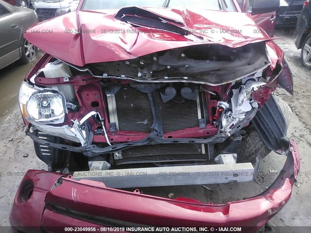 5TETX22NX7Z459365 - 2007 TOYOTA TACOMA ACCESS CAB Rot Foto 6
